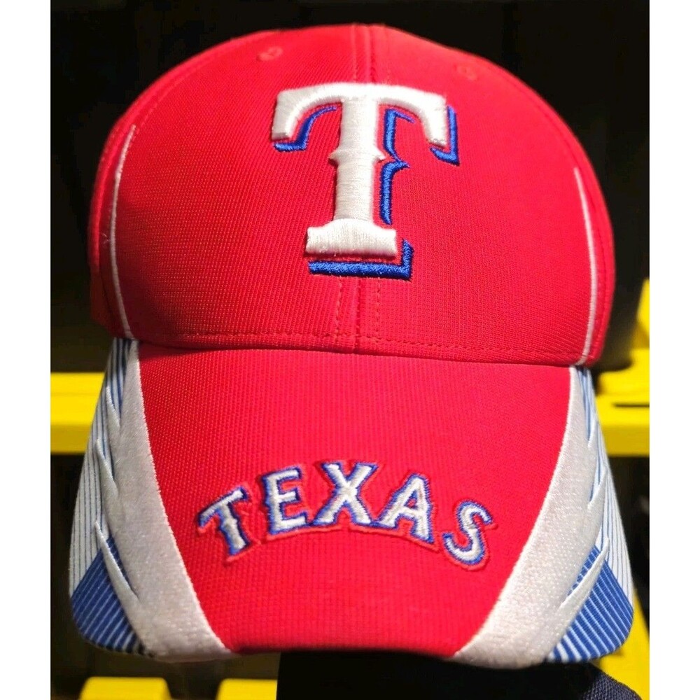 Texas Rangers '47 Hat Cap Strap Back Red MLB Awesome Design
